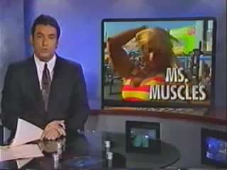 muscular denise rutkowski 1990 s clip